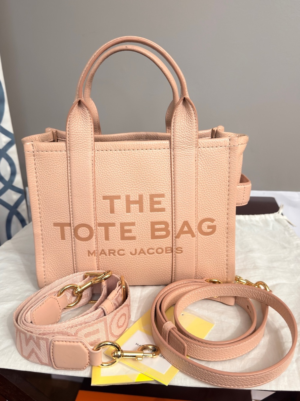Marc Jacobs The Tote Bag in Peachy Blush